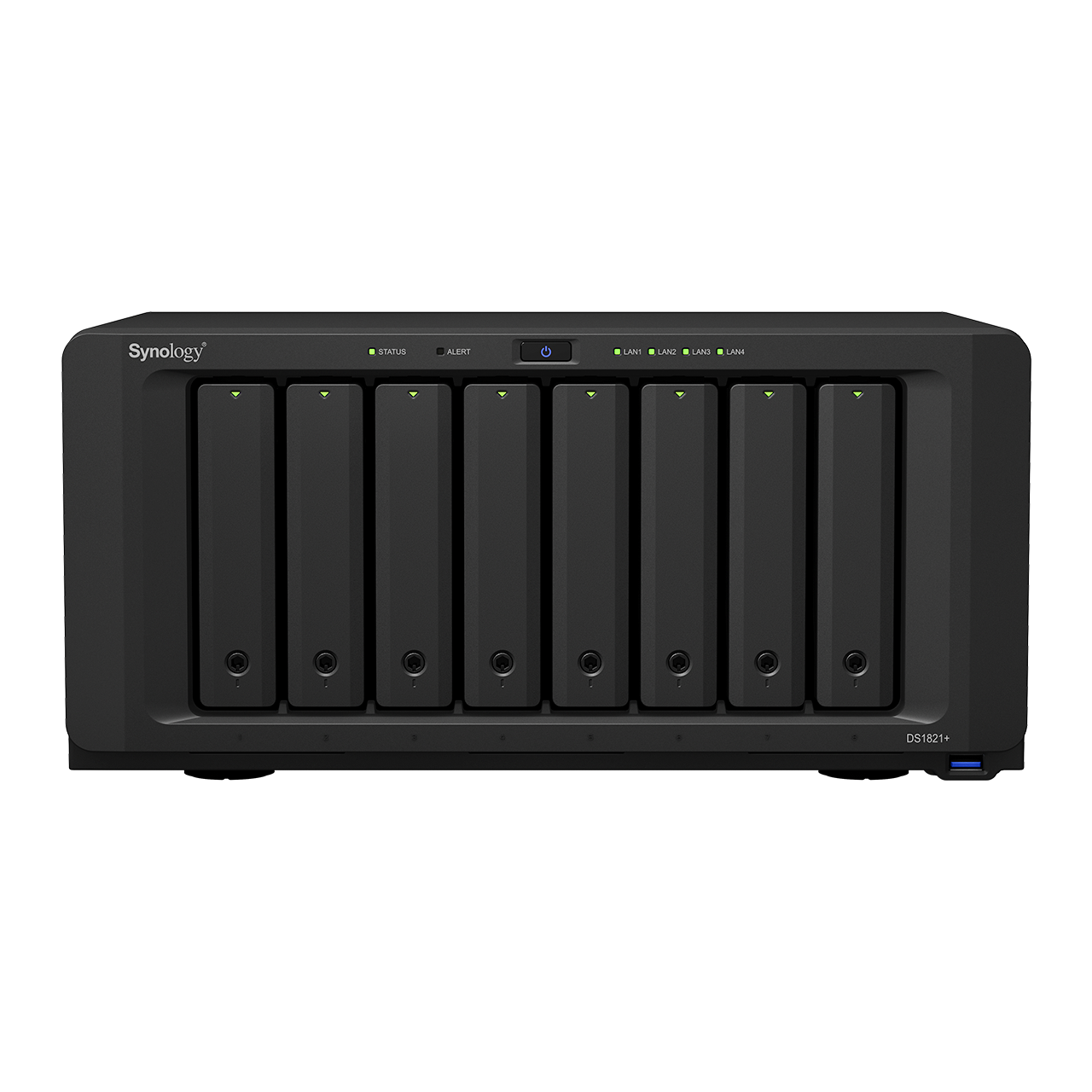 Synology DS1819+/8베이 NAS/IronWolf NAS HDD SET