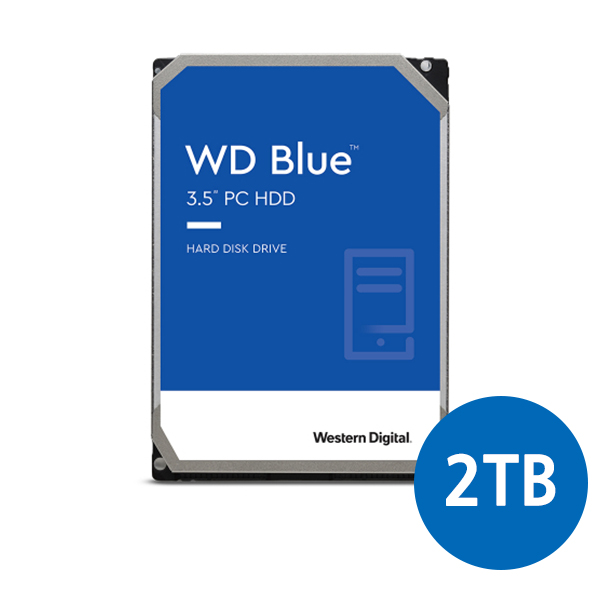 [Western Digital] WD BLUE 5400/256M 2TB 3.5